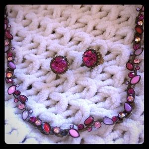 Sorrelli earring and necklace set
